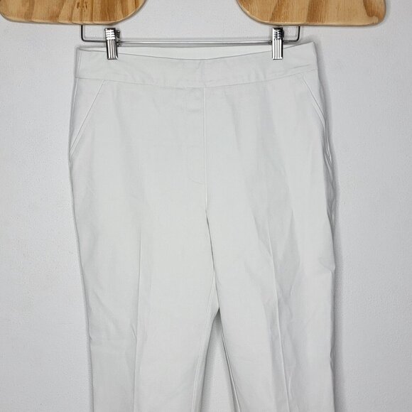Spanx Medium Classic White On The Go Slim Straight Pant Women's M - Picture 3 of 6